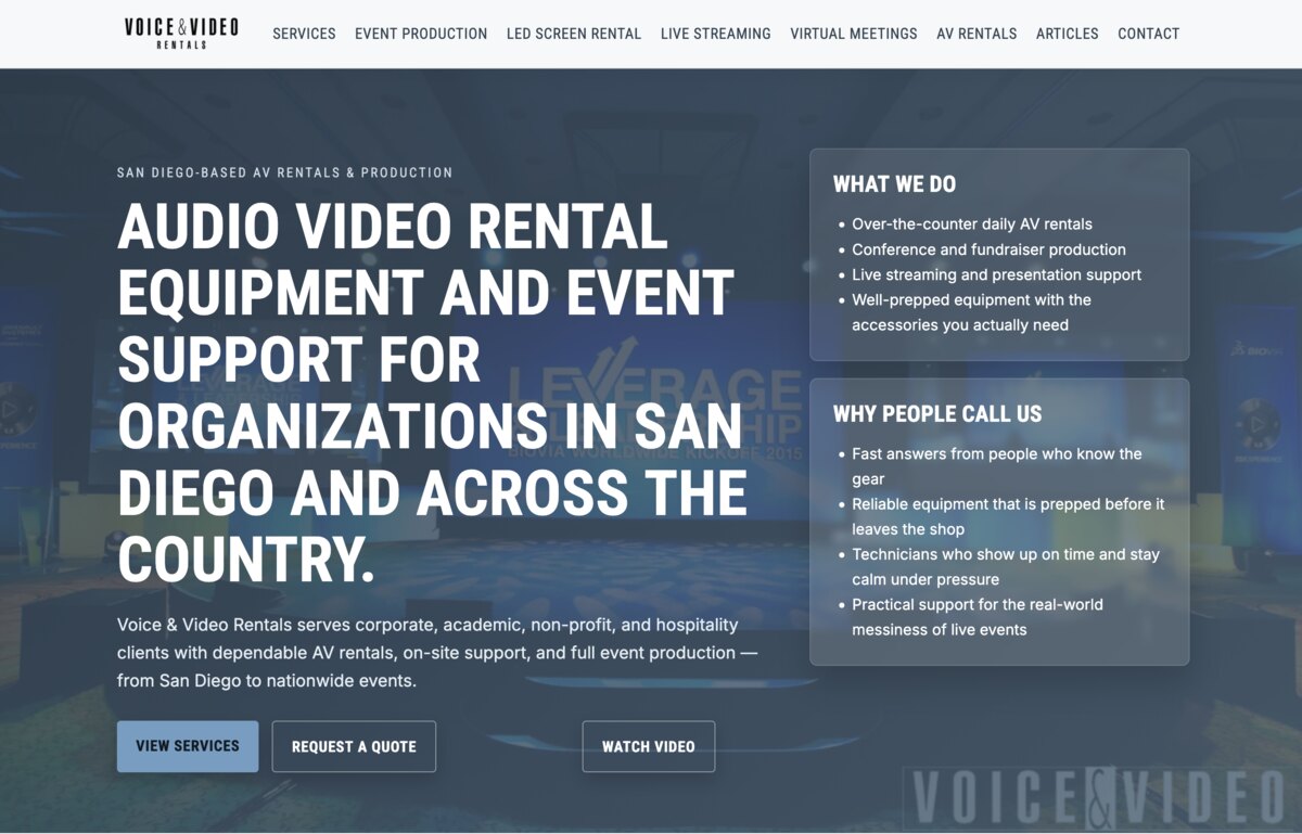 Voice & Video